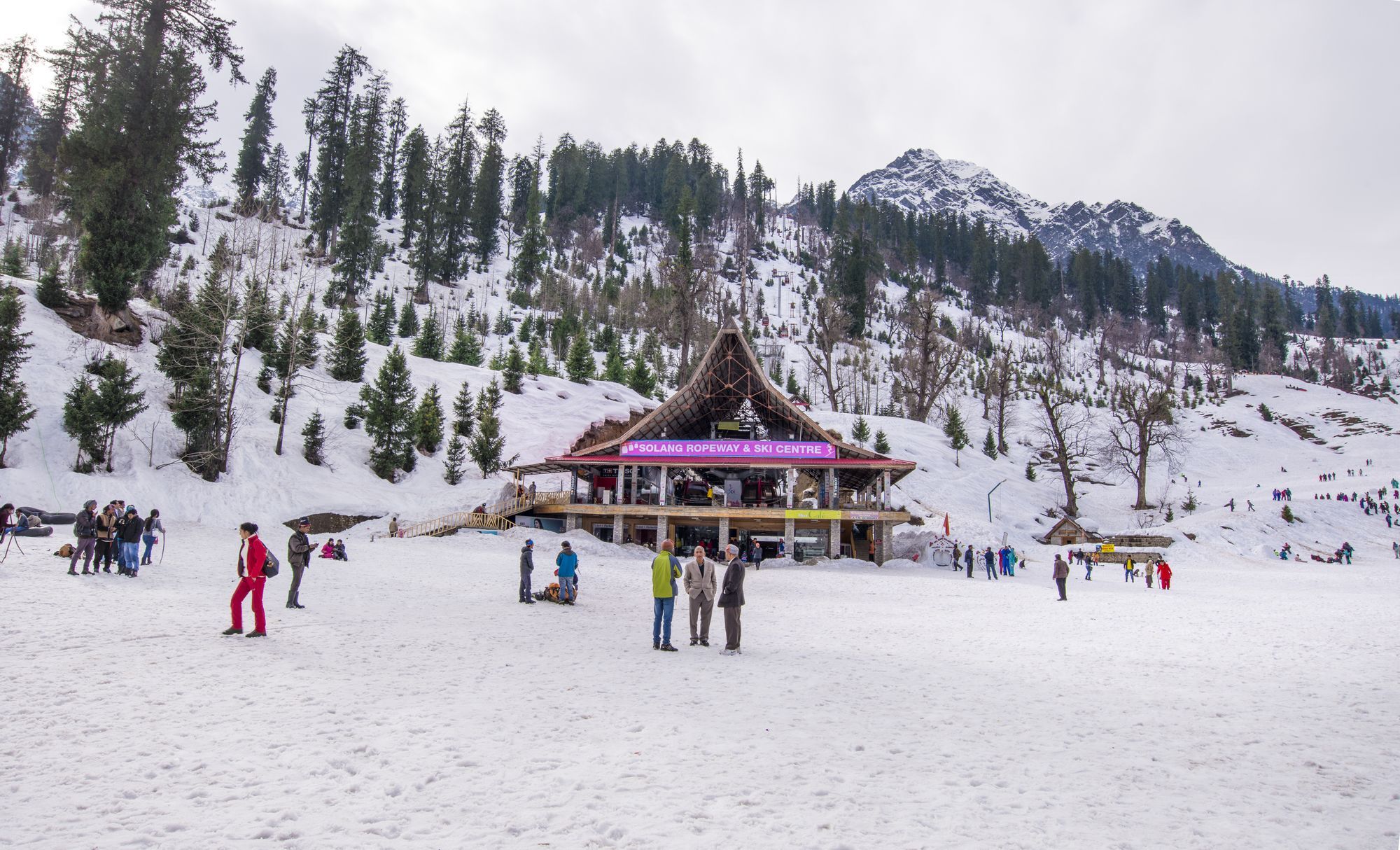 Solang Valley Resort Palchān Exterior foto