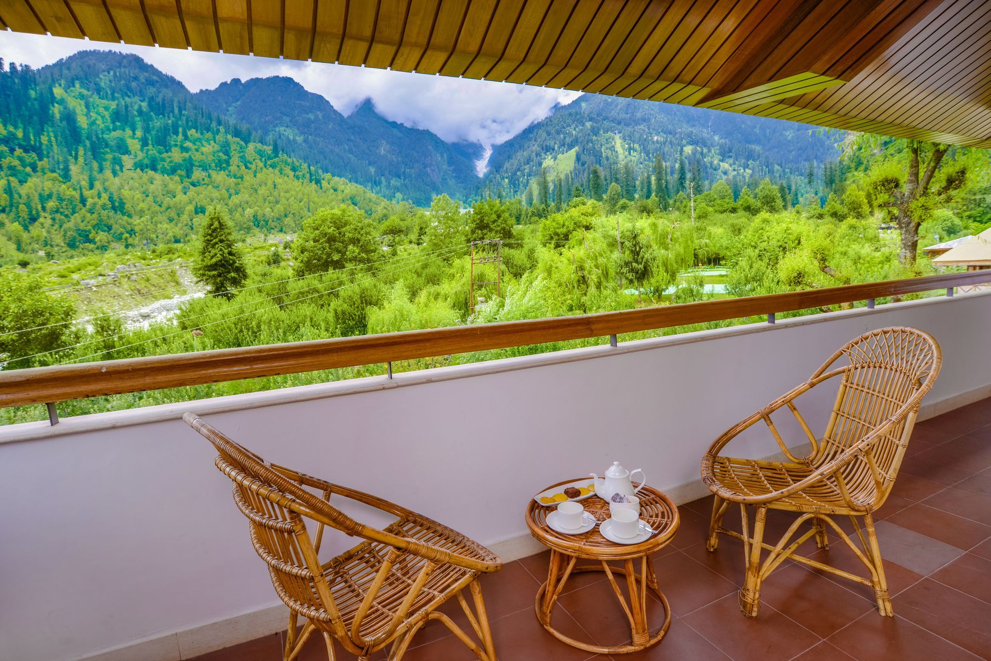 Solang Valley Resort Palchān Exterior foto