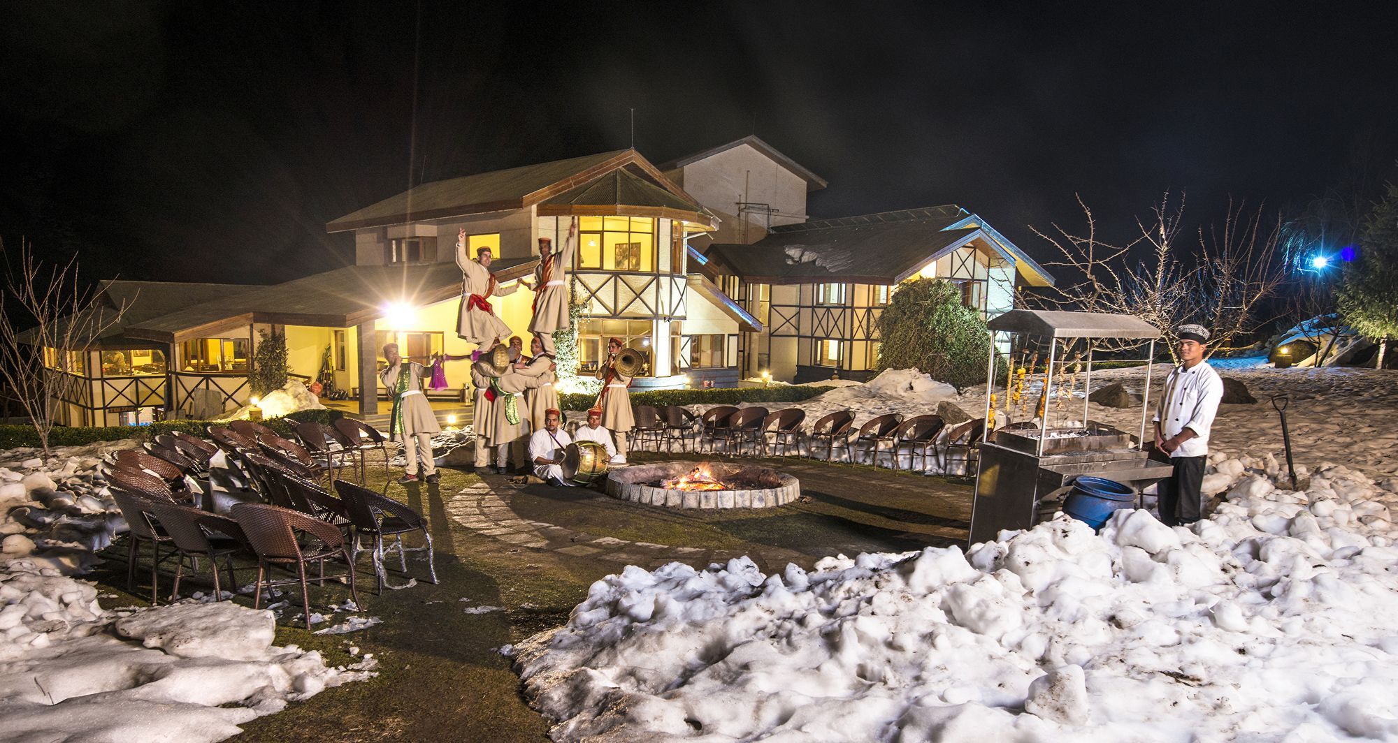 Solang Valley Resort Palchān Exterior foto