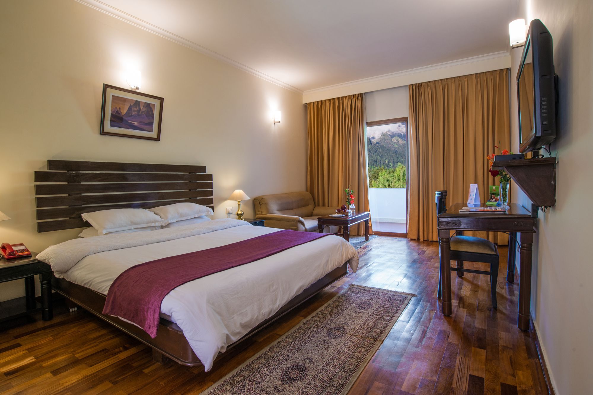 Solang Valley Resort Palchān Exterior foto